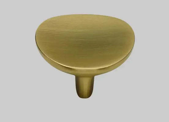 Bouton métallique, Aspect doré jaune Bouton métallique, Aspect doré jaune