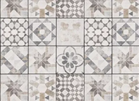 Décor carreau de mosaïque Faro, gris intense Décor carreau de mosaïque Faro, gris intense