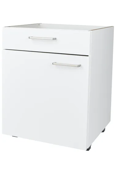 Cuisines Elite Meuble bas pour plaque de cuisson largeur 60 cm, 1 tiroir, 1 porte Cuisines Elite Meuble bas pour plaque de cuisson largeur 60 cm, 1 tiroir, 1 porte