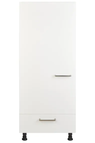 Cuisines Elite Demi-colonne réfrigérateur intégrable, largeur 60 cm, encastrement 123 cm, 1 tiroir, 1 porte Cuisines Elite Demi-colonne réfrigérateur intégrable, largeur 60 cm, encastrement 123 cm, 1 tiroir, 1 porte