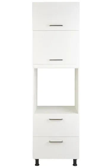 Cuisines Elite Colonne four et micro-ondes largeur 60 cm, 1 porte lift, 1 abattant, 2 coulissants Cuisines Elite Colonne four et micro-ondes largeur 60 cm, 1 porte lift, 1 abattant, 2 coulissants