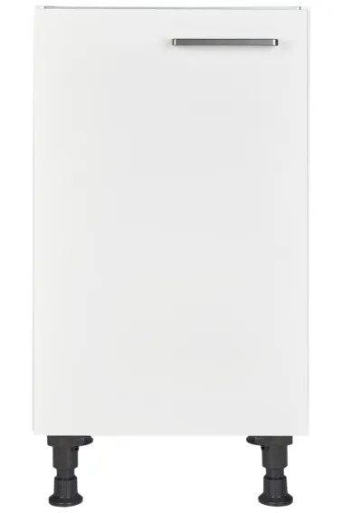 Cuisines Elite Meuble sous-évier largeur 45 cm, 1 porte Cuisines Elite Meuble sous-évier largeur 45 cm, 1 porte