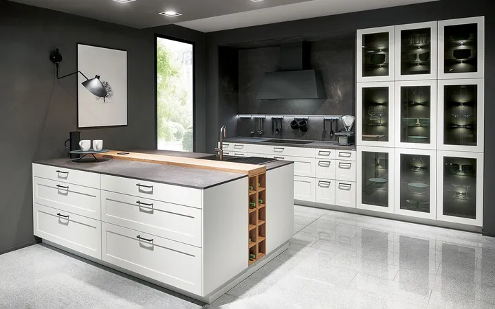 Cuisines Elite Nordic Blanc mat 1