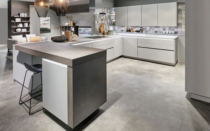 Cuisines Elite Touch, Gris pierre super mat 4