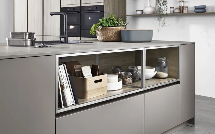 Cuisines Elite Riva, Décor chêne Bergamo 1