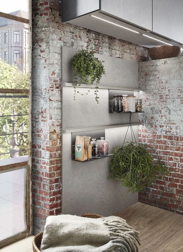 Cuisines Elite Stoneart Décor ardoise gris 1