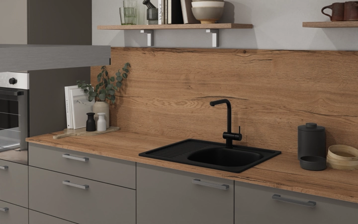 Cuisines Elite Cuisine en îlot 423,4 cm électroménagers inclus planning 1 2