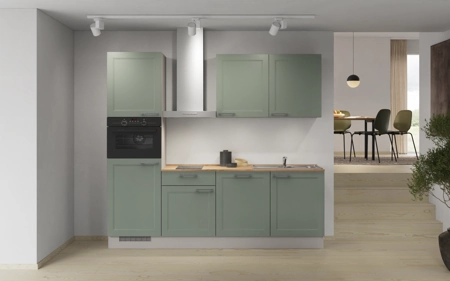 Cuisines Elite Cuisine linéaire 240 cm électroménagers inclus planning 1 Roseau Cascada Cuisines Elite Cuisine linéaire 240 cm électroménagers inclus planning 1 Roseau Cascada