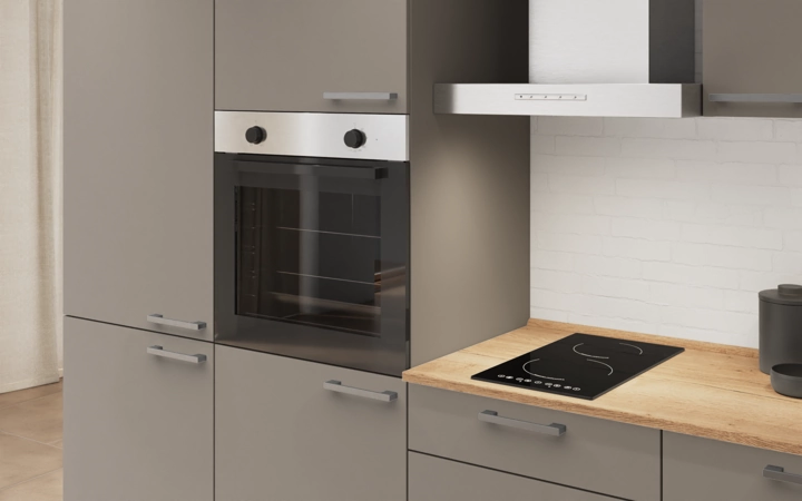Cuisines Elite Cuisine linéaire 300 cm électroménagers inclus planning 1 2