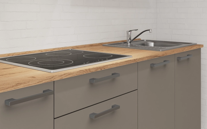Cuisines Elite Cuisine linéare 270 cm électroménagers inclus planning 11 3