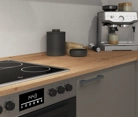 Cuisines Elite Cuisine en L 366,6 cm x 246, 6 cm électroménagers inclus planning 17 3
