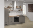 Cuisines Elite Cuisine linéare 270 cm électroménagers inclus planning 17 1