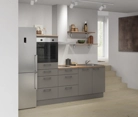 Cuisines Elite Cuisine linéaire 210 cm électroménagers inclus, planning 18 1