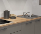 Cuisines Elite Cuisine linéaire 240 cm électroménagers inclus planning 2 3