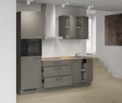 Cuisines Elite Cuisine linéaire 240 cm électroménagers inclus planning 2 4
