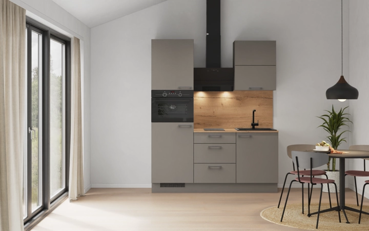 Cuisines Elite Cuisine linéaire 180 cm électroménagers inclus, planning 3 0