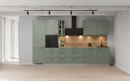 Cuisines Elite Cuisine linéare 360 cm électroménagers inclus planning 3 Roseau Cascada Cuisines Elite Cuisine linéare 360 cm électroménagers inclus planning 3 Roseau Cascada