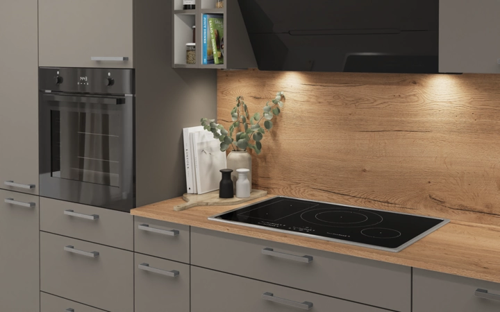 Cuisines Elite Cuisine linéare 360 cm électroménagers inclus planning 3 2