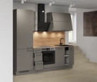 Cuisines Elite Cuisine linéaire 240 cm électroménagers inclus planning 5 4