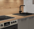 Cuisines Elite Cuisine linéare 270 cm électroménagers inclus planning 5 3