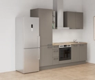 Cuisines Elite Cuisine linéaire 240 cm électroménagers inclus planning 6 1