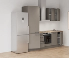 Cuisines Elite Cuisine linéaire 240 cm électroménagers inclus planning 6 4