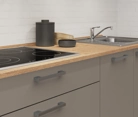 Cuisines Elite Cuisine linéaire 240 cm électroménagers inclus planning 7 3
