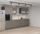 Cuisines Elite Cuisine linéare 360 cm électroménagers inclus planning 7 1